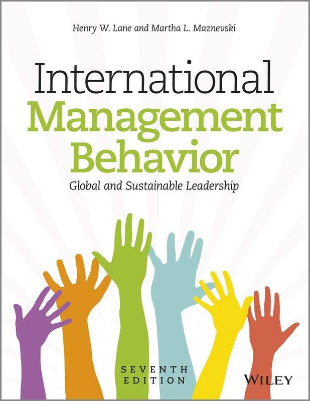 

International Management Behavior by Henry W Northeastern University LaneMartha L IMD Maznevski-Paperback