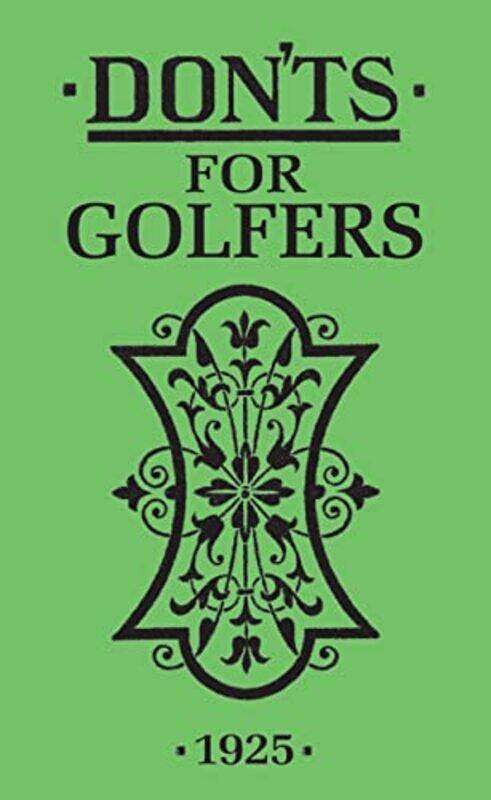 

Donts For Golfers-Hardcover