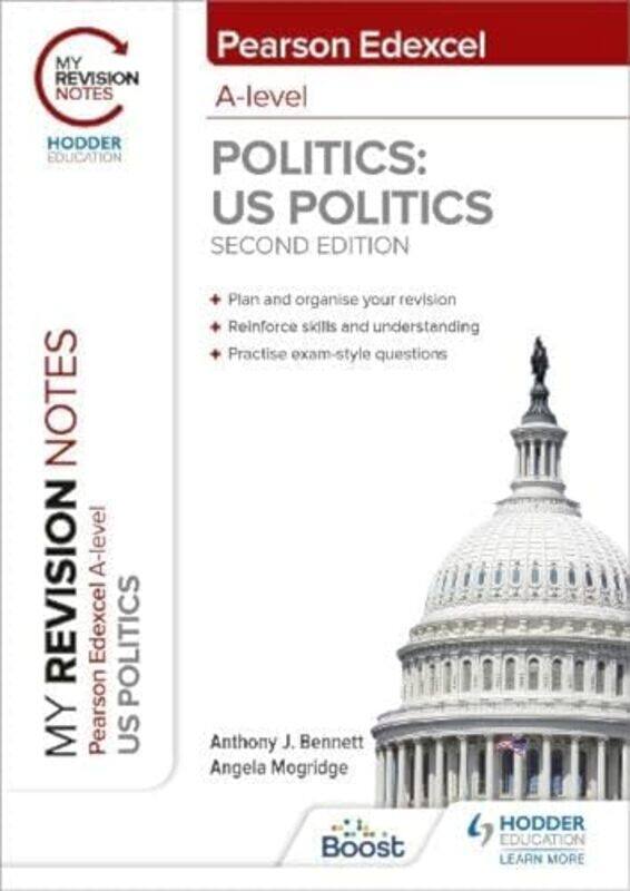 

My Revision Notes Pearson Edexcel A Level Politics US Politics Second Edition by Debora MacKenzie-Paperback