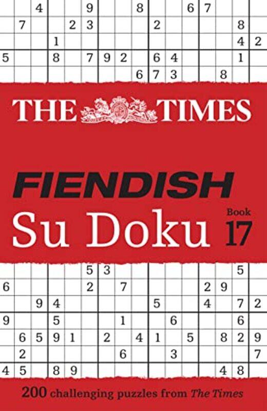 

The Times Fiendish Su Doku Book 17 by A Andrews-Paperback