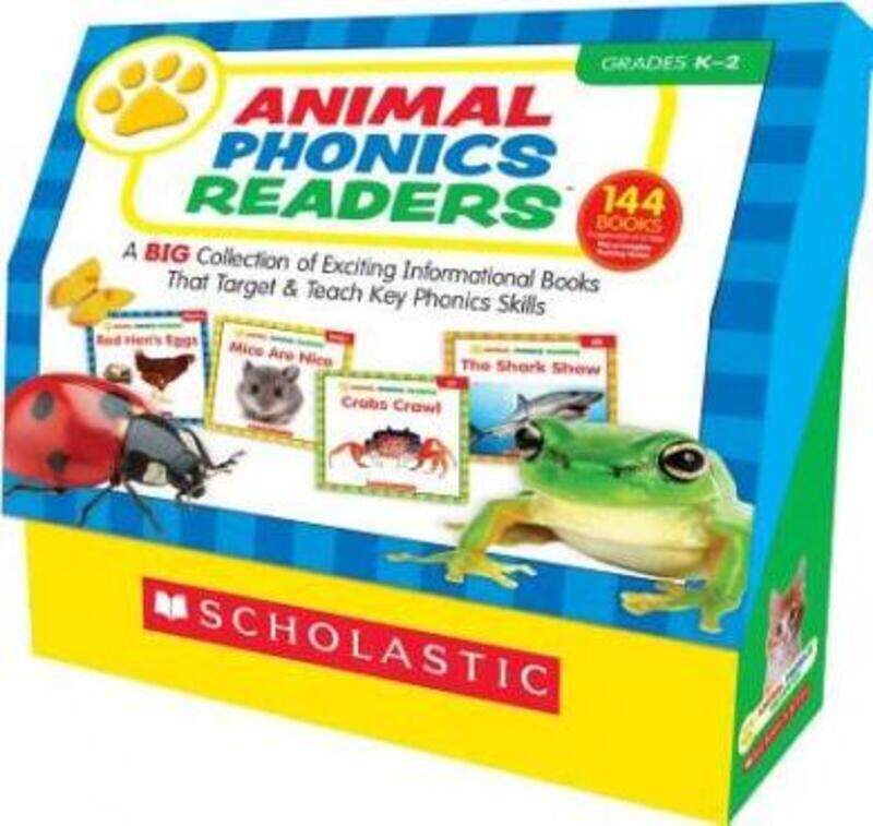 

Animal Phonics Readers Class Set: A Big Collection of Exciting Informational Books That Target & Teach Key Phonics Skills, Paperback Book, By: Liza Ch