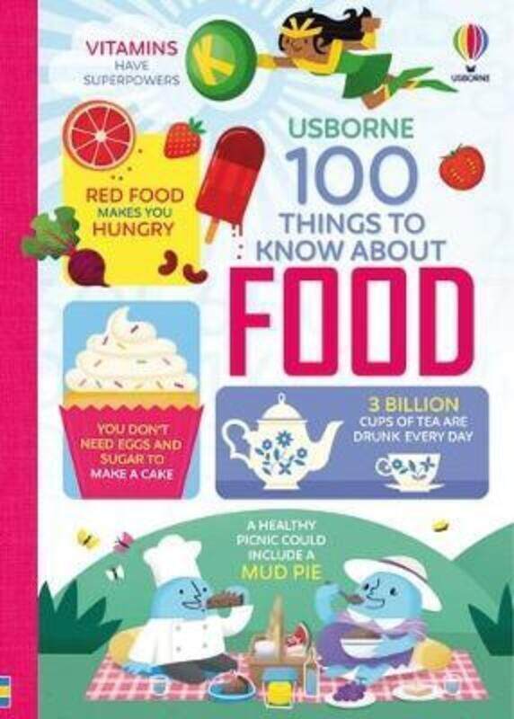 

100 Things to Know About Food.Hardcover,By :James, Alice - Mariani, Federico - Polo, Parko - Martin, Jerome - Baer, Sam - Firth, Rachel - Hall,