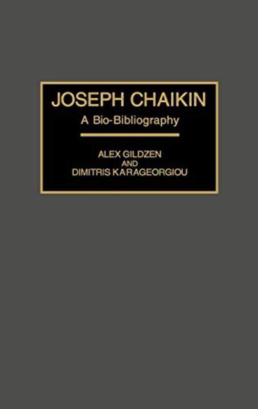 

Joseph Chaikin by The Furniture Society-Hardcover