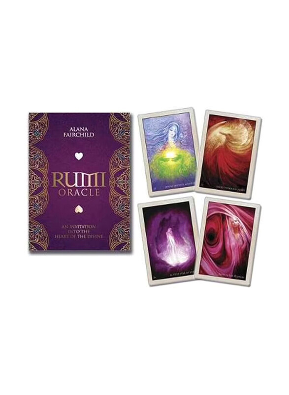 

Rumi Oracle: An Invitation Into the Heart of the Divine, Flash Cards, Alana Fairchild