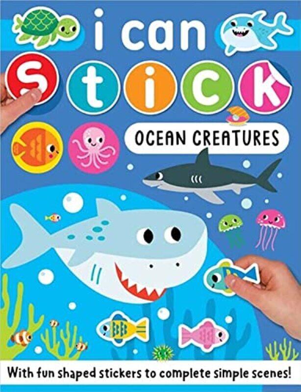

I Can Stick Ocean Creatures,Paperback by Make Believe Ideas