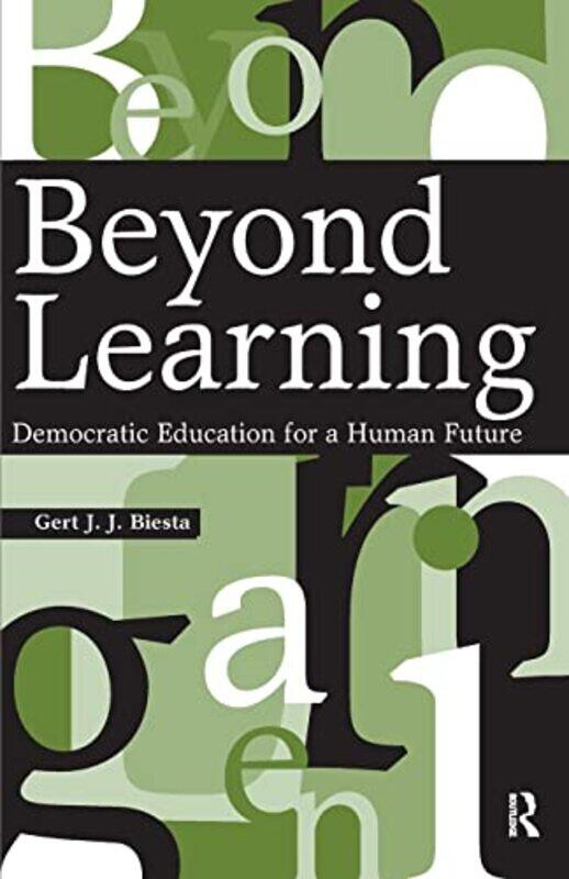 

Beyond Learning by Gert J J Biesta-Paperback