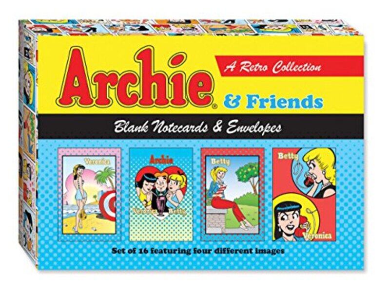 

Archie & Friends Blank Notecards & Envelopes: Set of 16 featuring four different images (Retro Colle, By: Walter Foster Creative Team