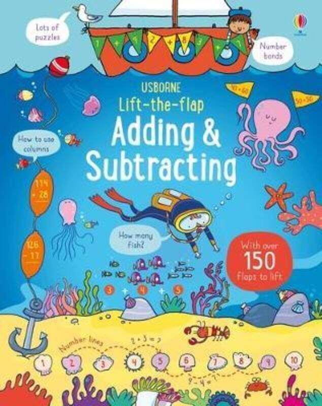 

Lift-the-Flap Adding and Subtracting.paperback,By :Hore, Rosie