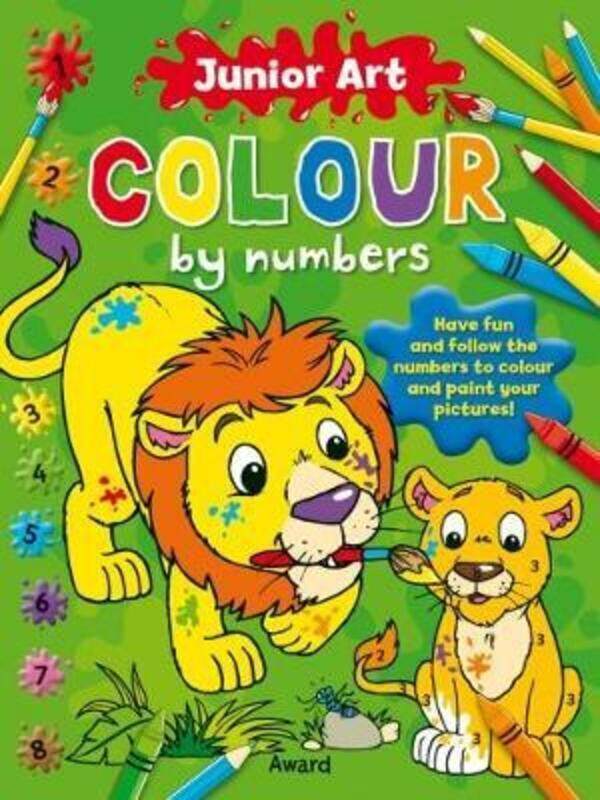 

Junior Art Colour By Numbers: Lion,Paperback,ByHewitt, Angela - Hewitt, Angela
