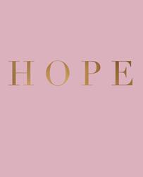 Hope: A decorative book for coffee tables, bookshelves and interior design styling - Stack deco book, Paperback Book, By: Urban Decor Studio