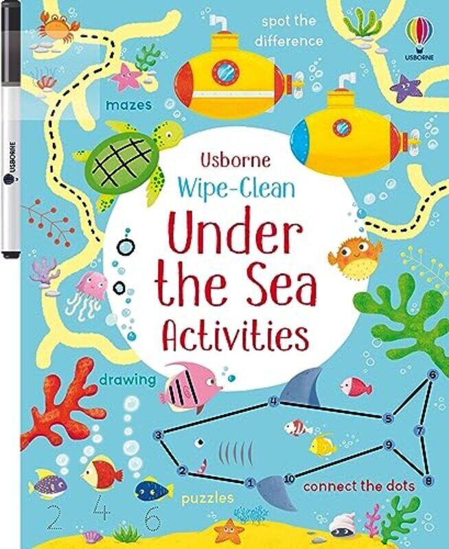 

Wipeclean Under The Sea Activities By Robson, Kirsteen - Berti, Manuela Paperback