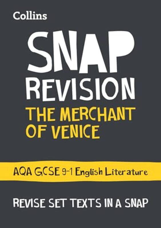 

The Merchant of Venice AQA GCSE 91 English Literature Text Guide by Tracy Tutor-Paperback