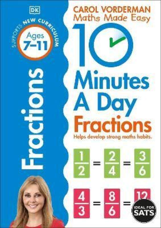 

10 Minutes a Day Fractions.paperback,By :