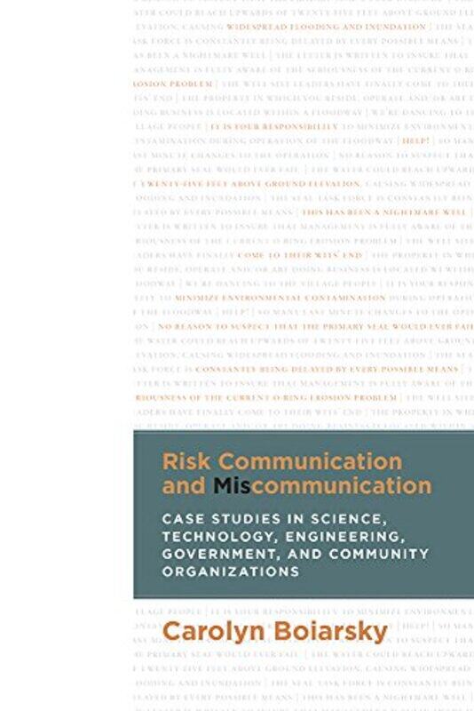 

Risk Communication and Miscommunication by Robert Tangora-Paperback