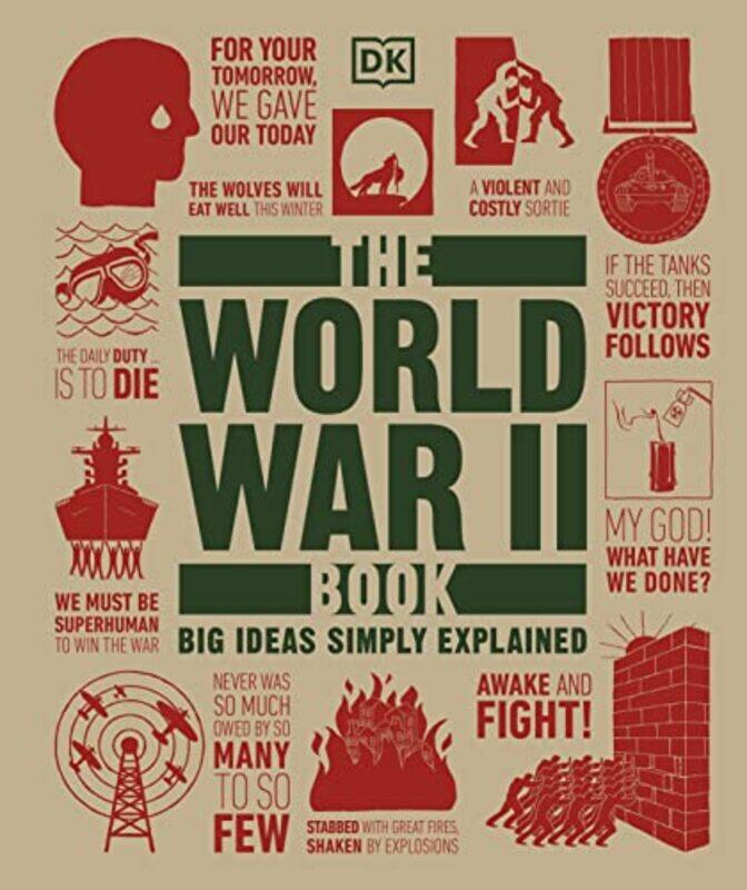 

The World War II Book: Big Ideas Simply Explained , Hardcover by DK
