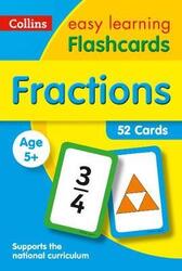 Fractions Flashcards: Ideal for home learning (Collins Easy Learning KS1),Paperback,ByCollins Easy Learning