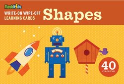 Write-On Wipe-Off Learning Cards: Shapes, By: Flash Kids Editors