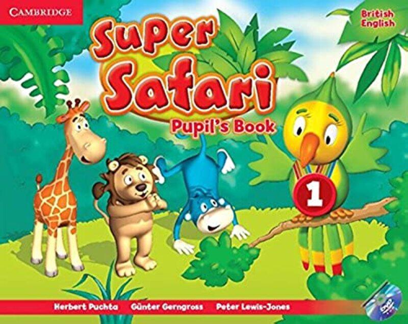 

Super Safari Level 1 Pupil's Book with DVD-ROM,Paperback,by:Puchta, Herbert - Gerngross, Gunter - Lewis-Jones, Peter