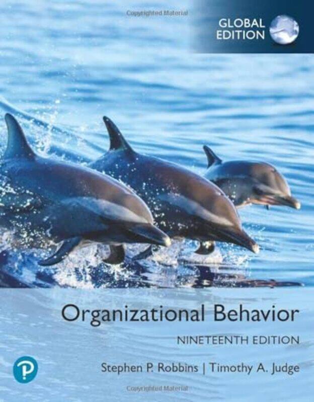 

Organizational Behavior Global Edition Robbins, Stephen - Judge, Timothy Paperback