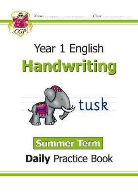 

New KS1 Handwriting Daily Practice Book: Year 1 - Summer Term,Paperback, By:Books, CGP - Books, CGP