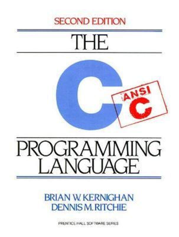 

The C Programming Language (2nd Edition).paperback,By :Brian W. Kernighan