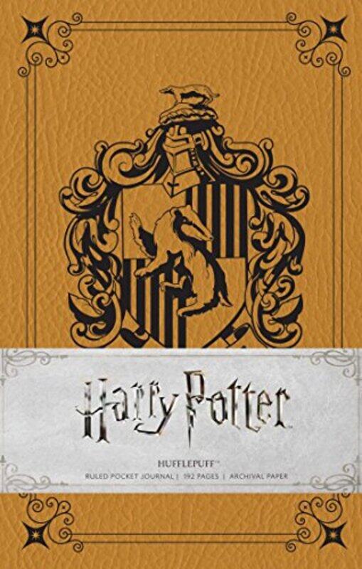 

Harry Potter Hufflepuff Ruled Pocket Journal by Don TapscottAlex Tapscott-Hardcover