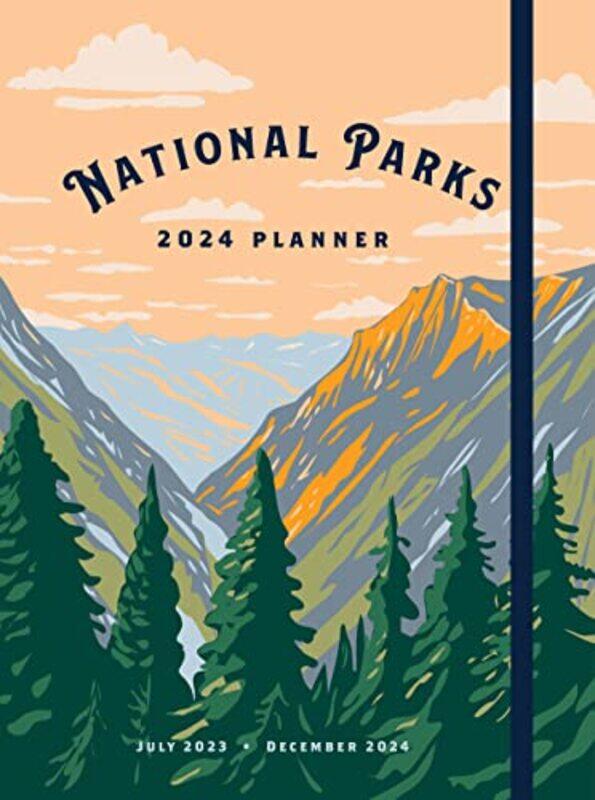 

National Parks 2024 Weekly Planner by Editors of Rock Point-Hardcover