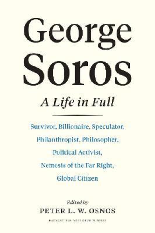 George Soros: A Life In Full.Hardcover,By :Osnos, Peter L. W.