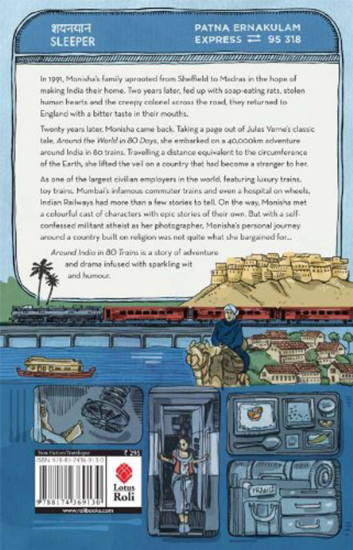 Around India in 80 Trains, Paperback Book, By: Monisha Rajesh