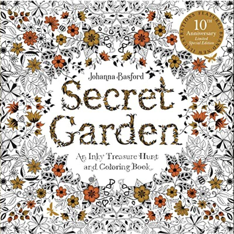 

Secret Garden 10Th Anniv Ed By Basford Johanna - Paperback