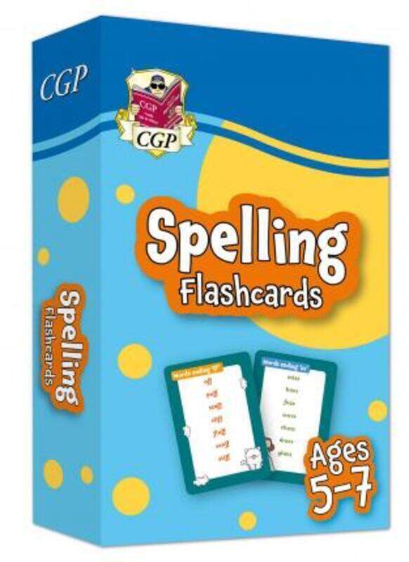 

New Spelling Flashcards for Ages 5-7: perfect for learning at home.paperback,By :Coordination Group Publications Ltd (CGP)