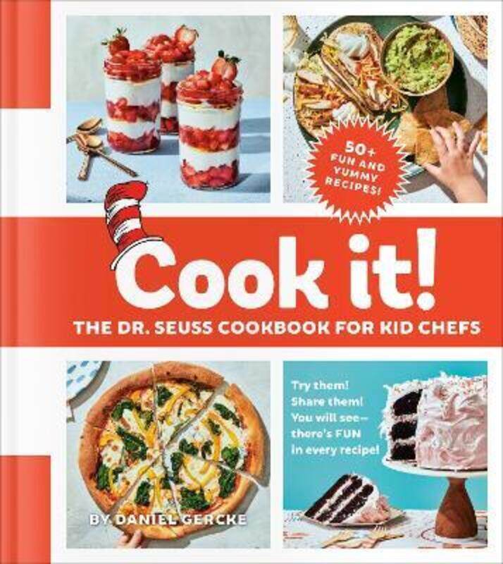 

Cook It! The Dr. Seuss Cookbook for Kid Chefs: 50+ Yummy Recipes.Hardcover,By :Gercke, Daniel - Testani, Christopher