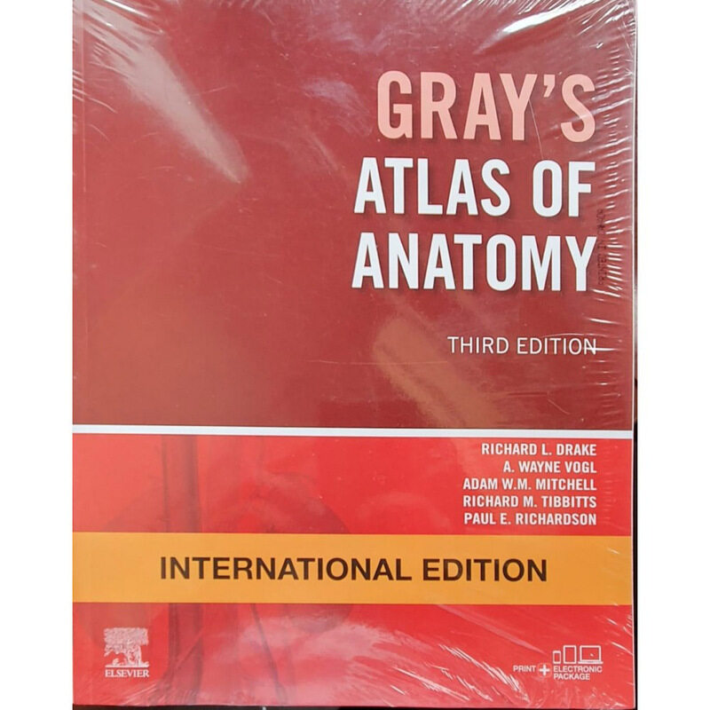 

Gray's Atlas of Anatomy International Edition, Hardcover Book, By: Richard Drake