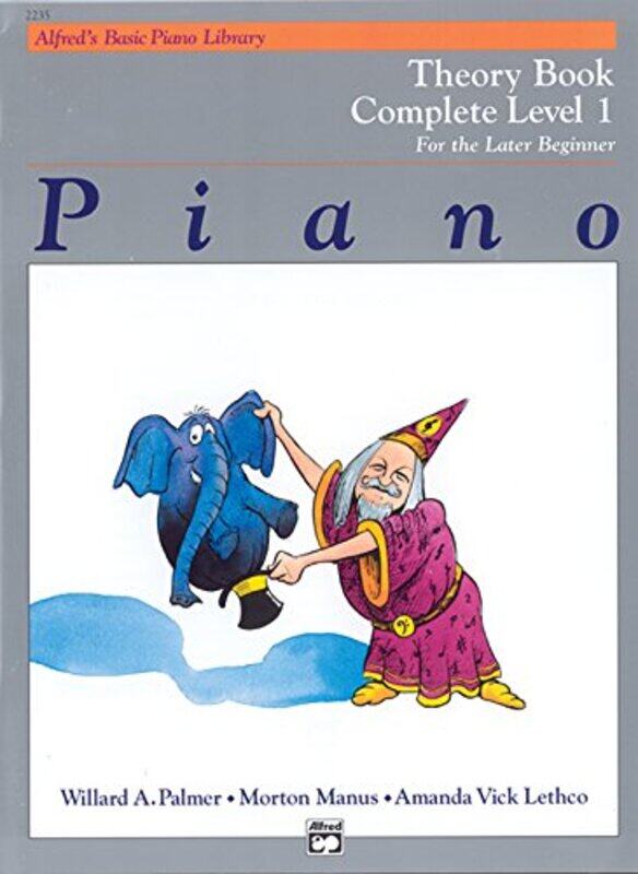 

Alfreds Basic Piano Library Theory 1 Complete,Paperback By Palmer, Willard A - Manus, Morton - Lethco, Amanda Vick