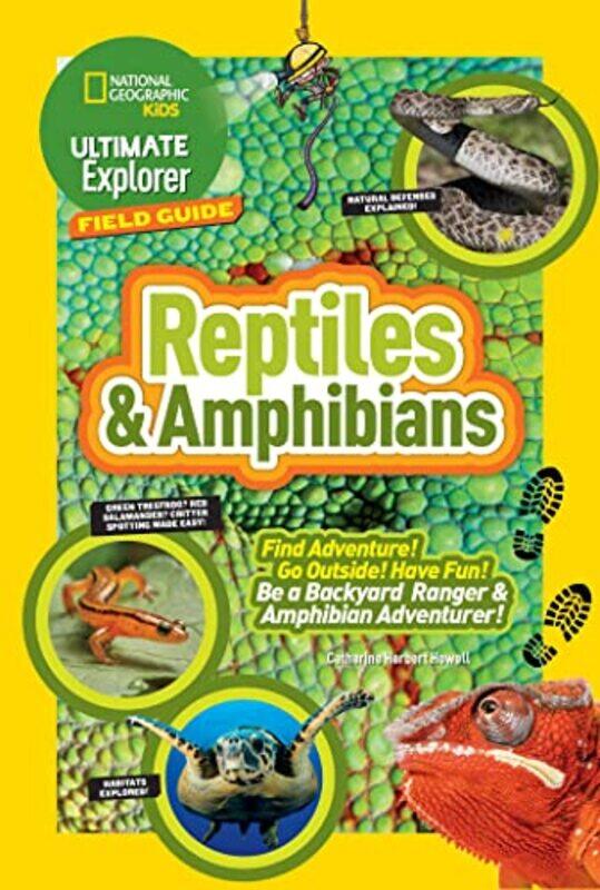 

Ultimate Explorer Field Guide Reptiles and Amphibians by Ed Gordon-Paperback