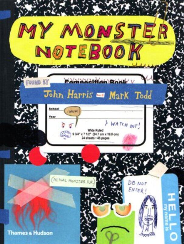 

My Monster Notebook, Hardcover Book, By: John Harris