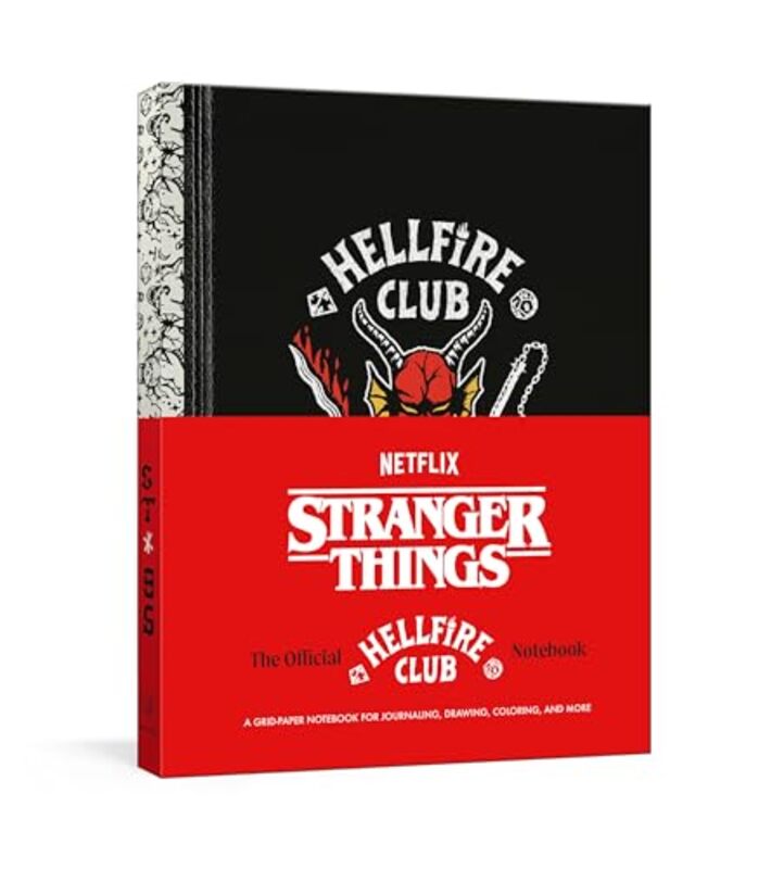 

Stranger Things The Official Hellfire Club Notebook by Netflix..Hardcover