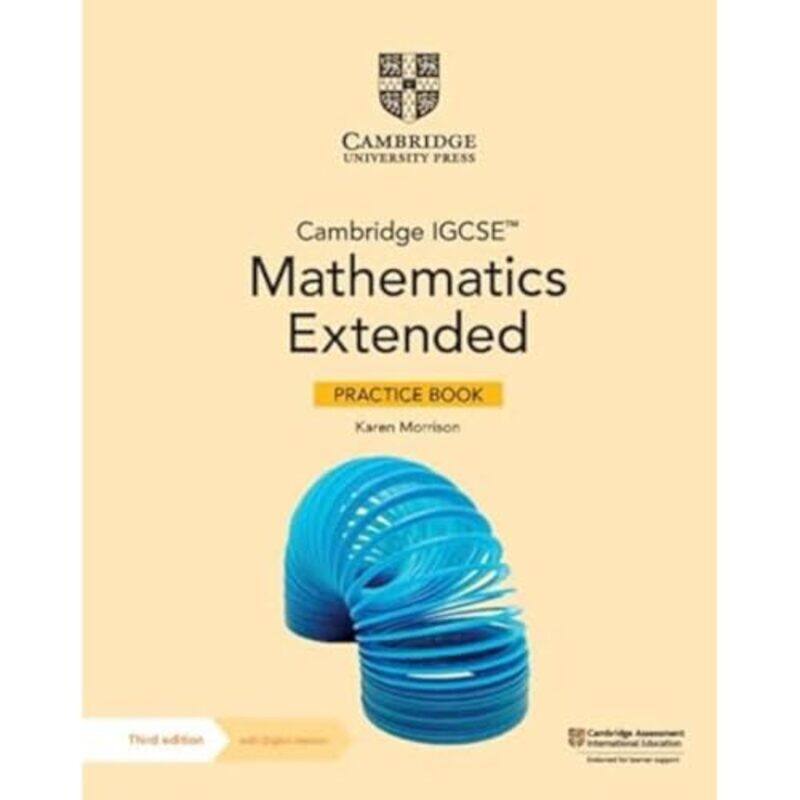 

Cambridge Igcse Tm Mathematics Extended Practice Book With Digital Version 2 Years Access By Morrison, Karen Paperback