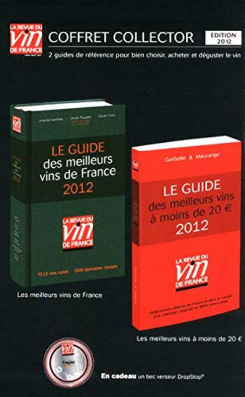 Coffret collector La revue du vin de France : Le guide des meilleurs vins de France 2012 ; Le guides