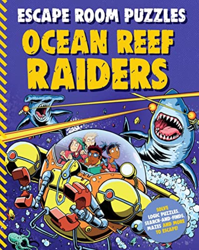 Escape Room Puzzles Ocean Reef Raiders by Editors of Kingfisher-Paperback