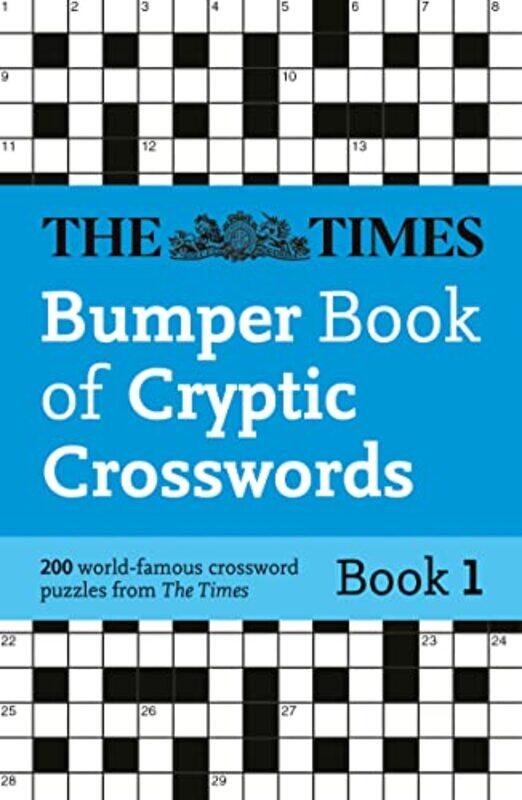 

The Times Bumper Book Of Cryptic Crosswords Book 1 by The Times Mind Games-Paperback