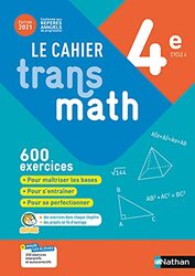 Le Cahier Transmath Quatri Me 2021 by Jean-Marc L cole Paperback