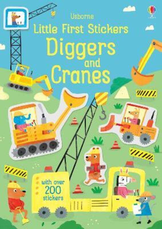 

Little First Stickers Diggers and Cranes.paperback,By :Watson Hannah