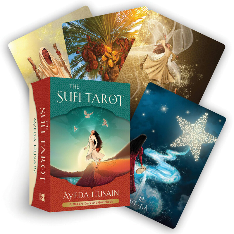 

The Sufi Tarot: A 78-Card Deck and Guidebook, Flash Cards Book, By: Ayeda Husain