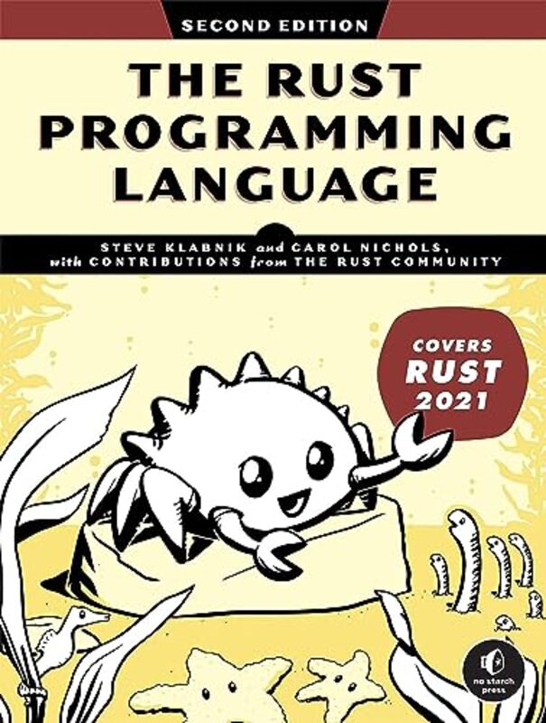 Rust Prog Language 2E By Steve Klabnik Paperback