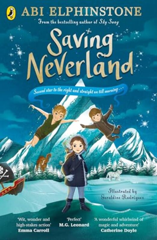 Saving Neverland by Abi ElphinstoneGeraldine Rodriguez-Paperback