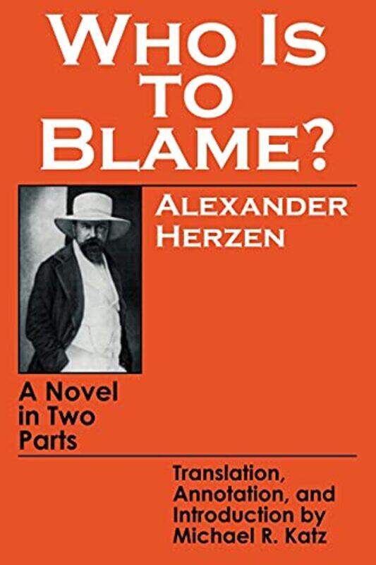 

Who Is to Blame by Alexander Herzen-Paperback