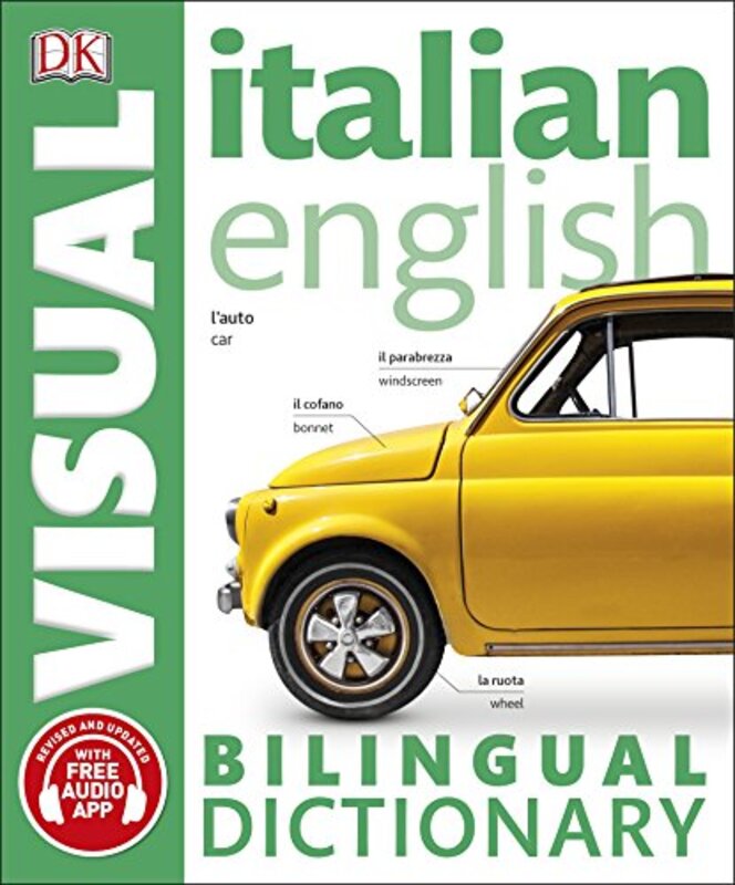Italian English Bilingual Visual Dictionary (DK Bilingual Dictionaries), Paperback Book, By: DK