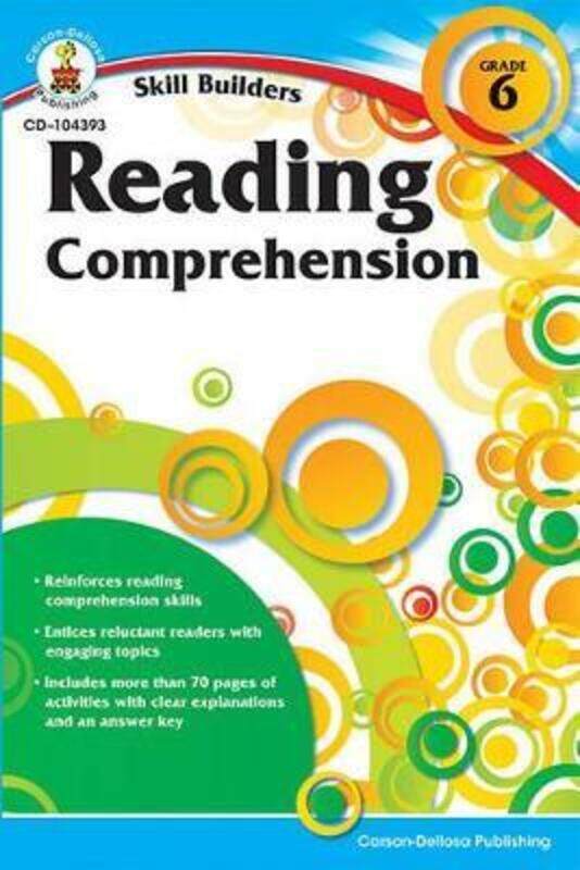 

Reading Comprehension, Grade 6.paperback,By :Carson-Dellosa Publishing