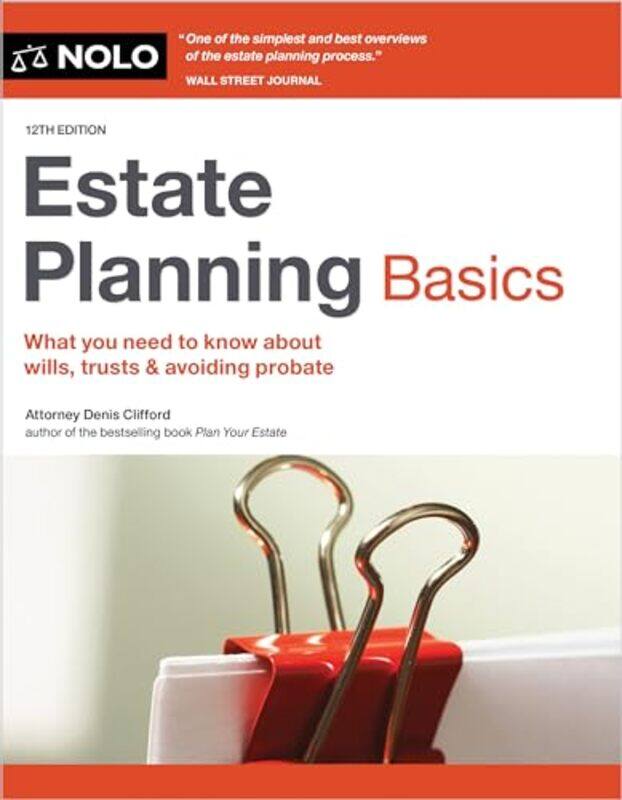 

Estate Planning Basics E12 By Clifford Denis - Paperback